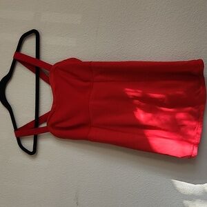 Lululemon Red workout tank top